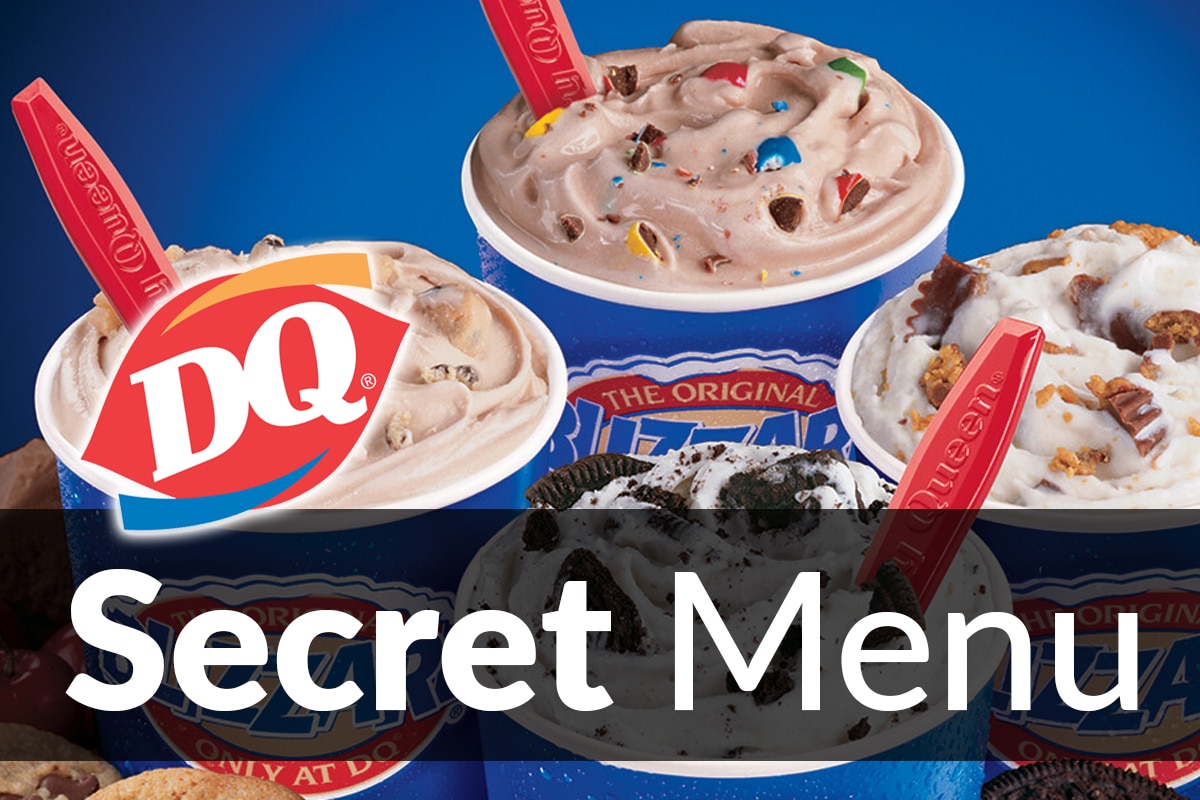 Dairy Queen Blizzard Menu