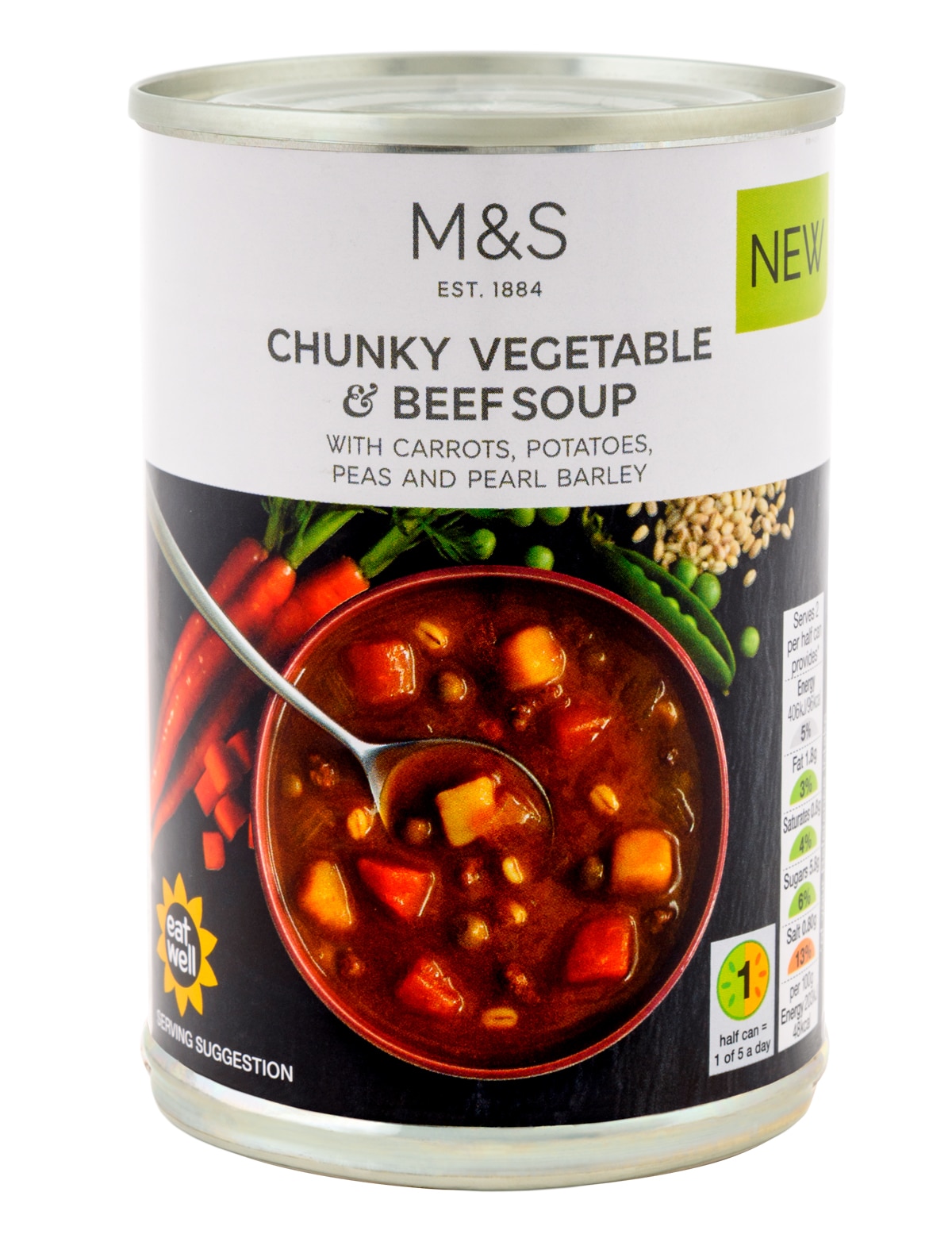 Chunky Vegetable Beef Soup from Food Lion | Nurtrition & Price