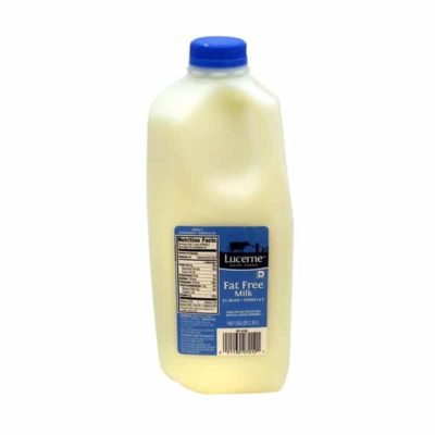 150 ml skim milk calories