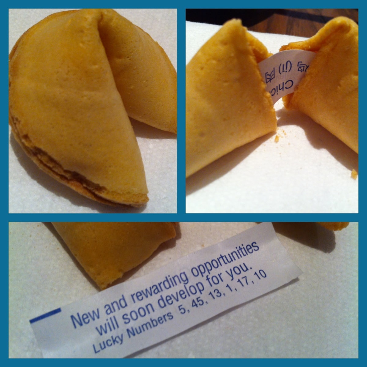 Fortune Cookie from Pei Wei Nurtrition & Price