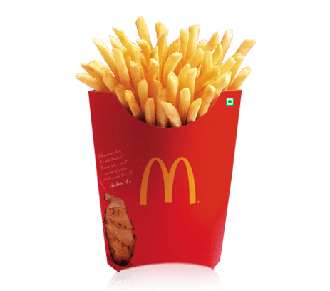 how many carbs are in a large fry at mcdonalds