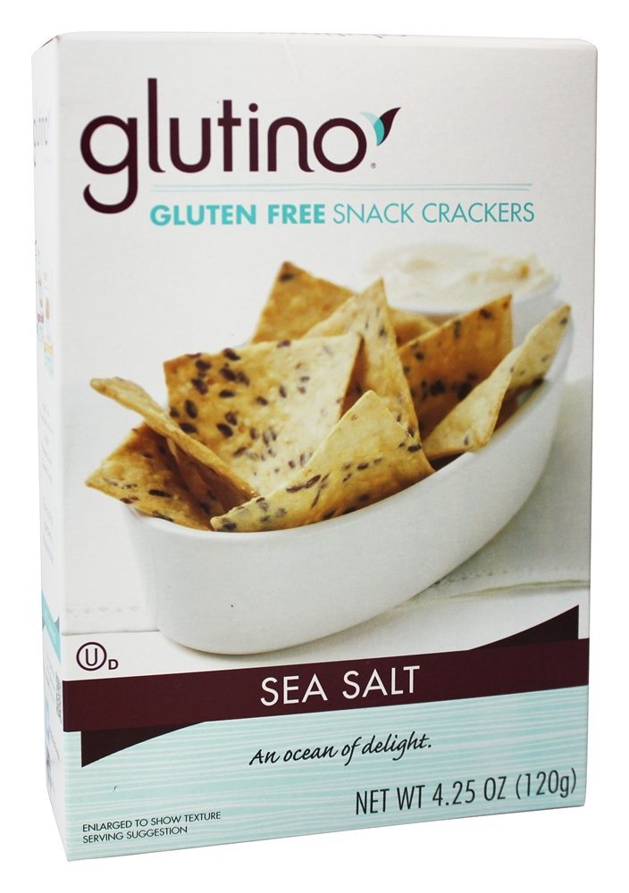 Gluten Free Snack Crackers Sea Salt from Glutino SecretMenus