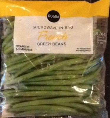 Microwave in Bag French Green Beans from Publix | Nurtrition & Price