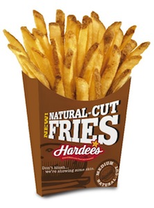 Natural Cut French Fries (Medium) from Hardee's | Nurtrition & Price