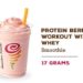 Protein Berry Workout with Whey Protein (Sixteen)