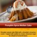 Pumpkin Spice Molten Cake