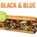 Black Angus Steak with Cheddar Cheese Sandwich (Small)