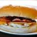 Breakfast on a Bun with Bacon