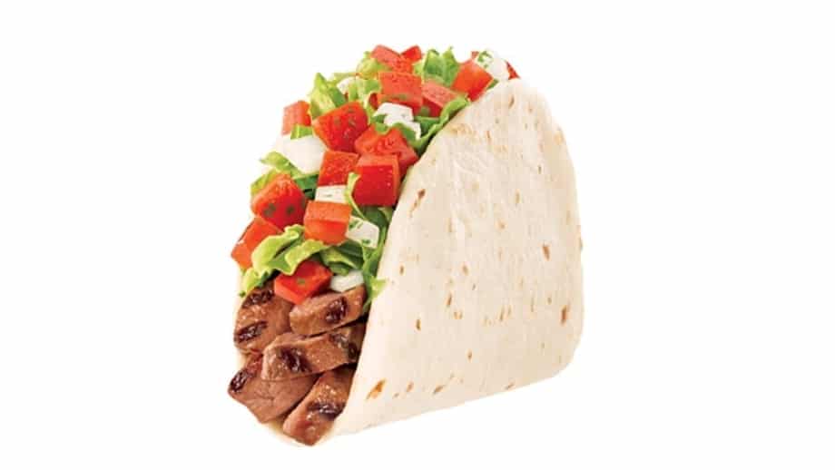Grilled Steak Soft Taco (112g) from Taco Bell SecretMenus