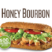 Honey Bourbon Chicken on Wheat Bread with Dressing (Regular)